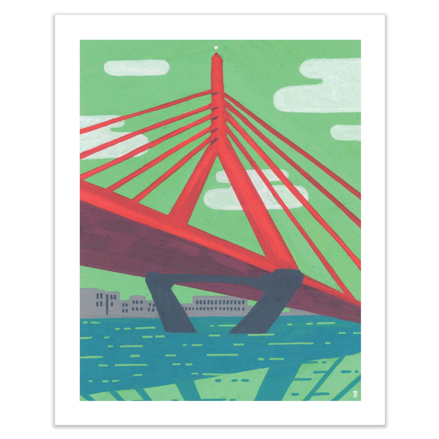 Zakim Bridge Charles River