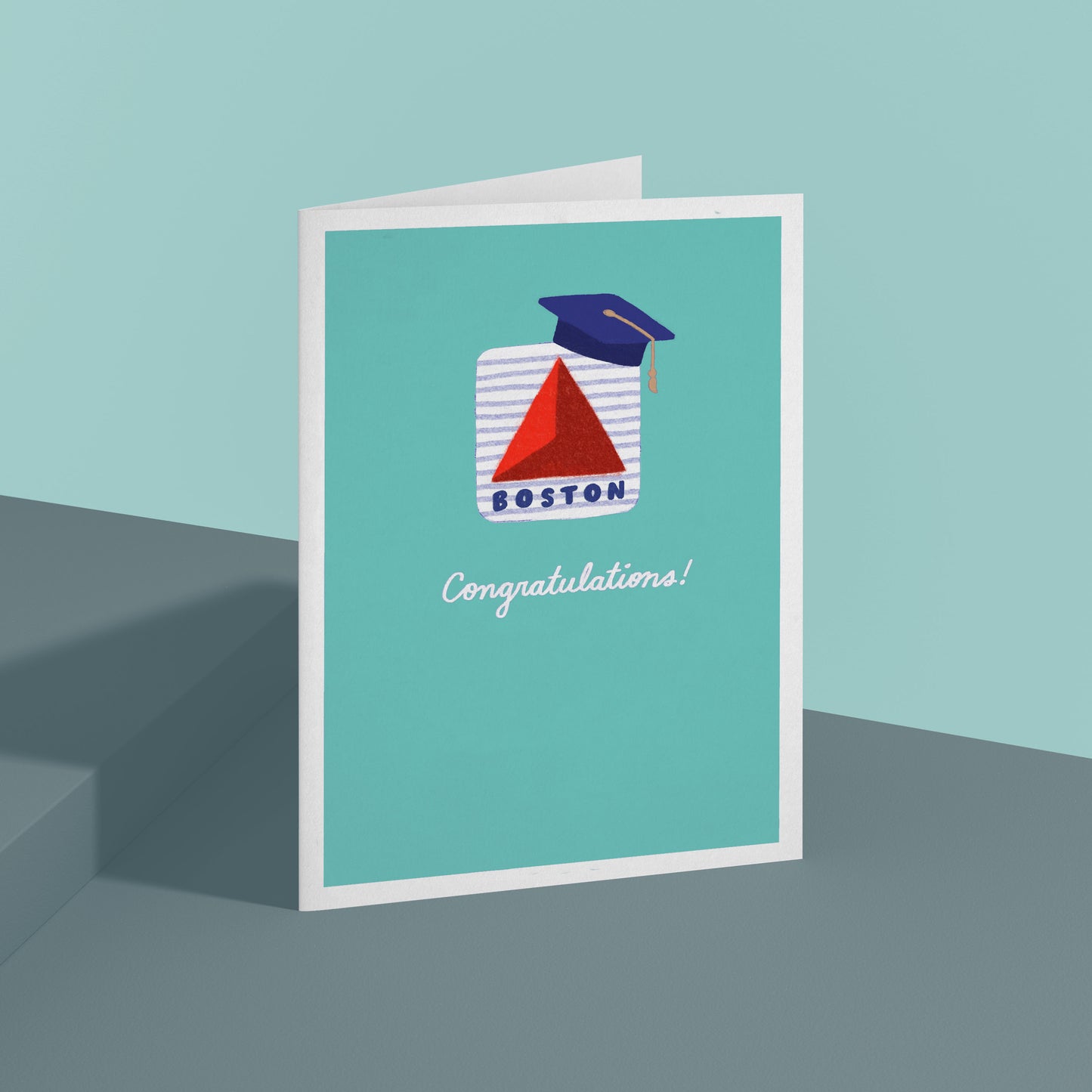 Congratulations Boston Graduate Card