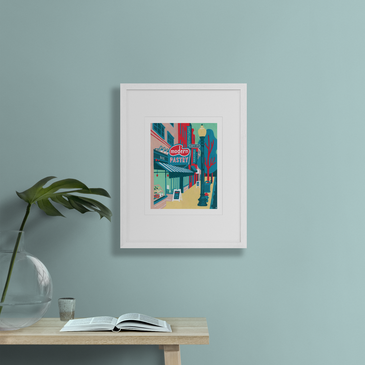 Modern Pastry in the North End Art Print