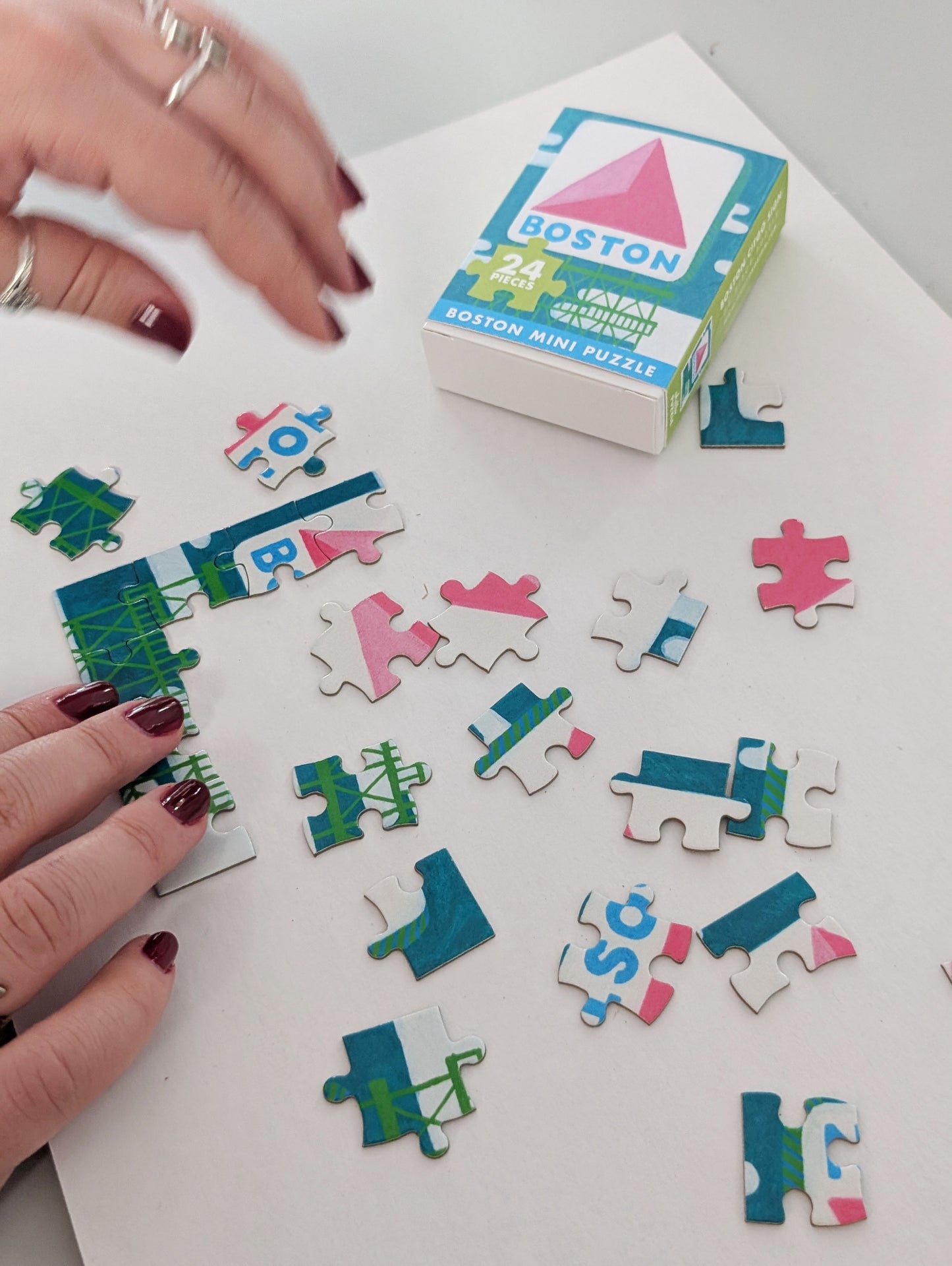 Boston Citgo Sign 24pc. Mini Puzzle