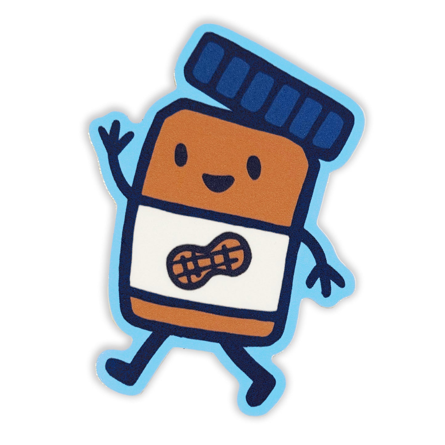 Peanut Butter - Fluff Friends Sticker