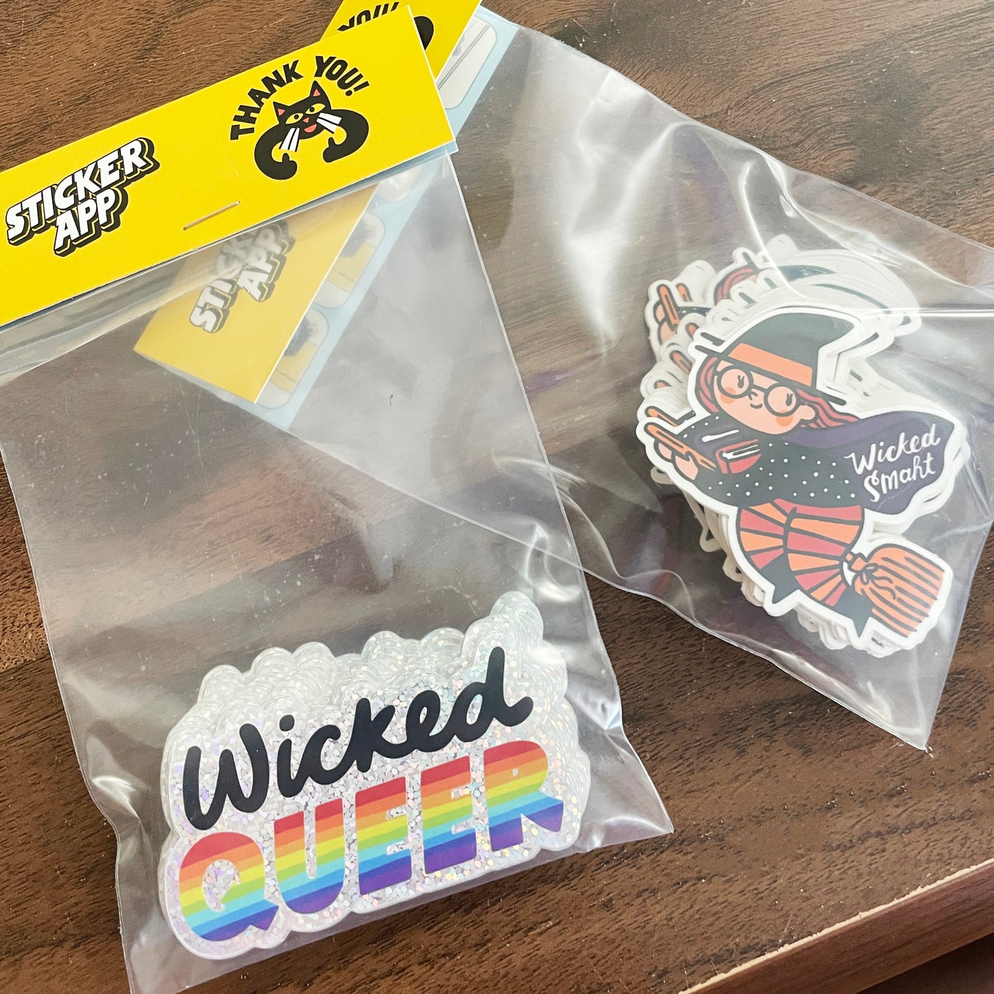 Wicked Smaht Witch Vinyl Sticker