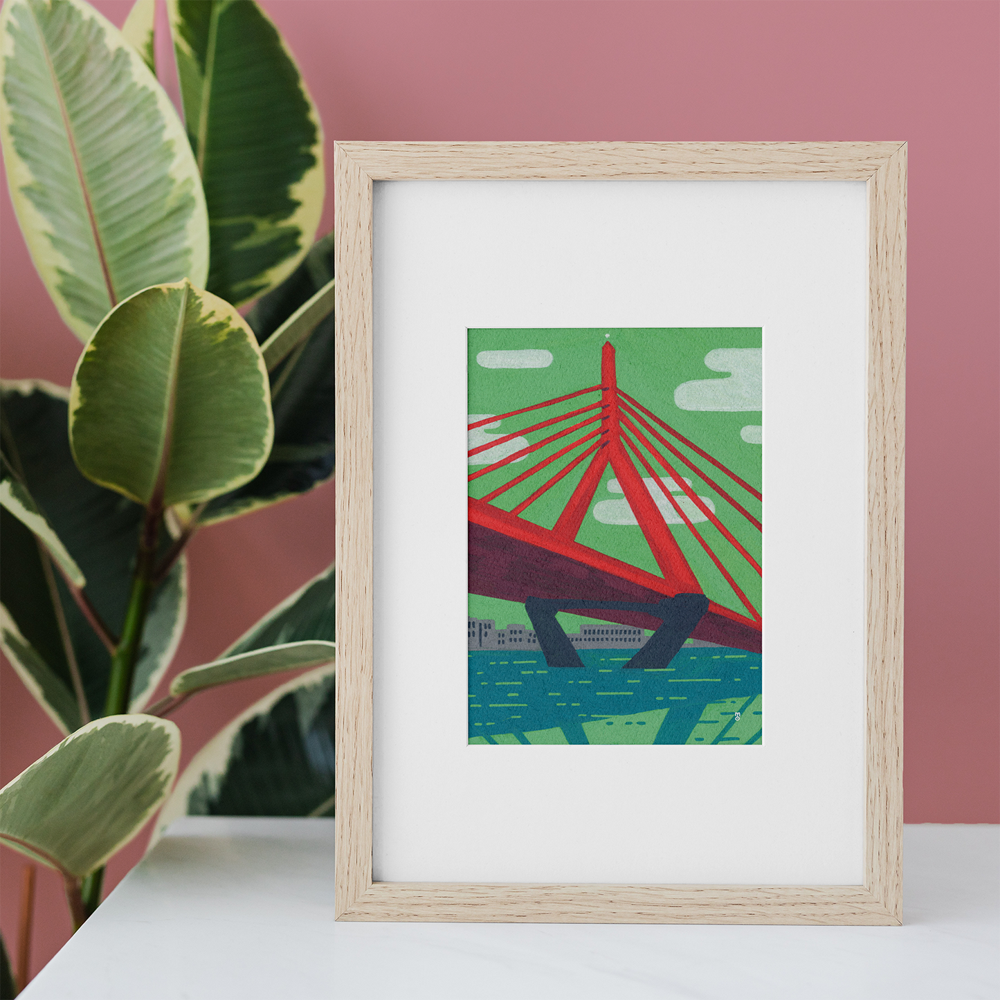 Zakim Bridge Charles River