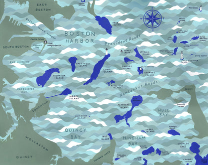 Boston Harbor Islands Map