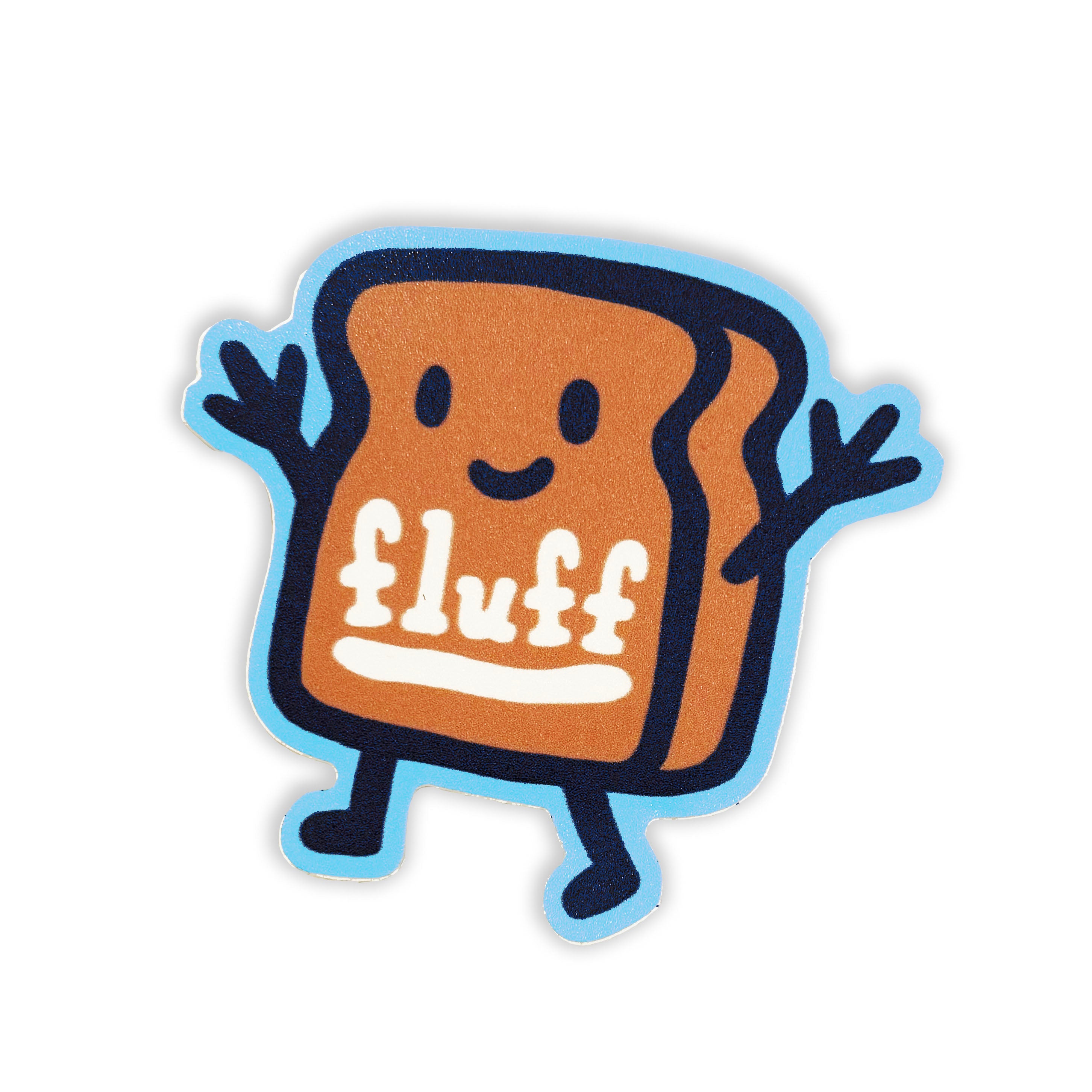 Fluff Bread - Fluff Friends Sticker – ohelloboston