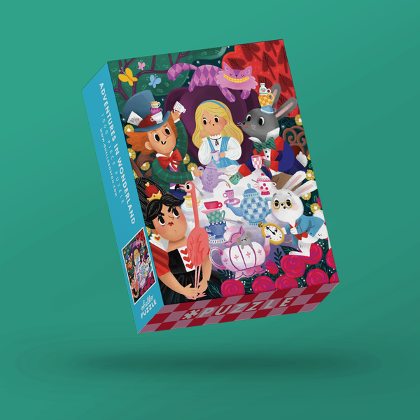 Limited Edition: Adventure's in Wonderland 1000pc. Puzzle Limited Edition: Adventure's in Wonderland 1000pc. Puzzle