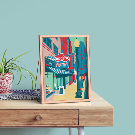 Modern Pastry - The North End Print