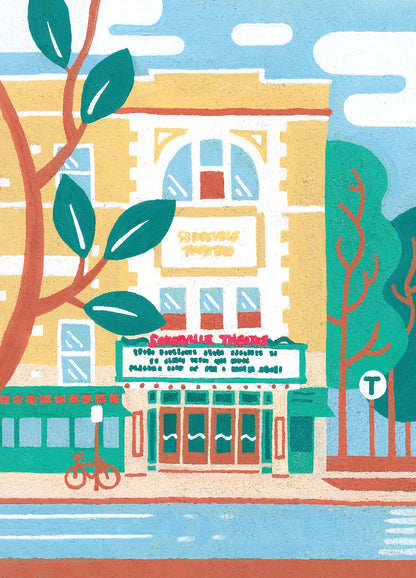 Somerville Theater Somerville 24pc. Mini Puzzle