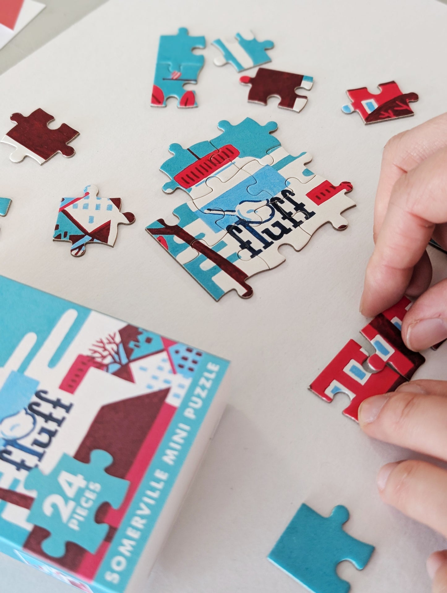 Prospect Hill Fluff 24pc. Mini Puzzle