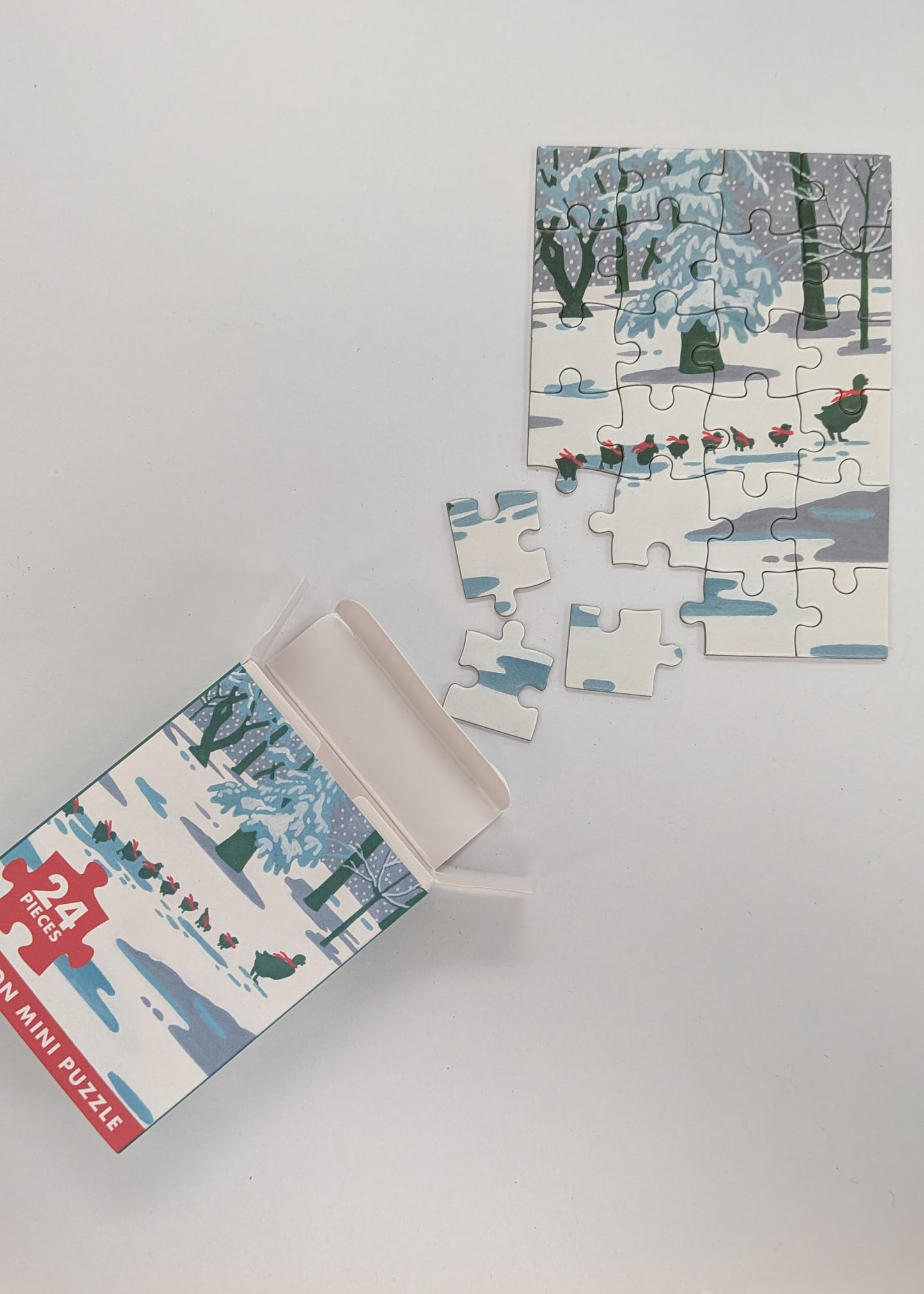 Ducklings in the Snow 24pc. Mini Puzzle