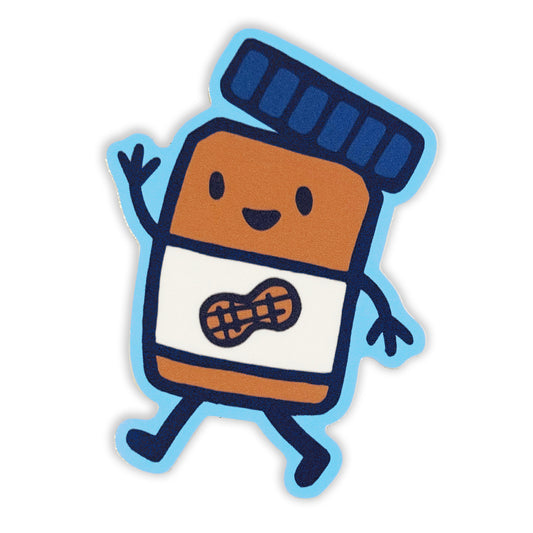Peanut Butter - Fluff Friends Sticker