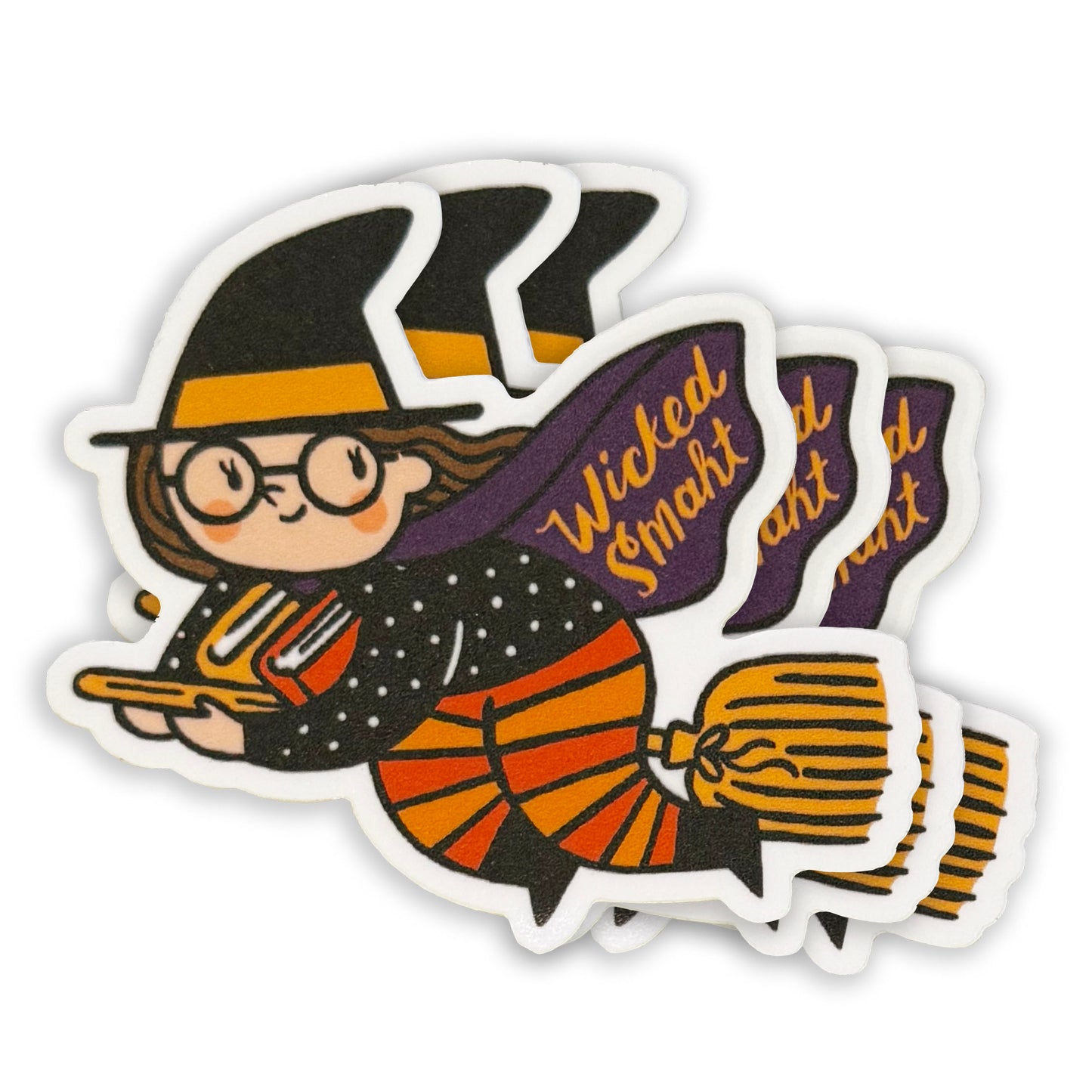 Wicked Smaht Witch Vinyl Sticker