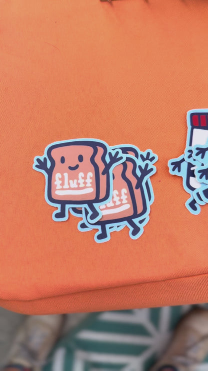 Fluff Fest Friends 4 Pack Stickers