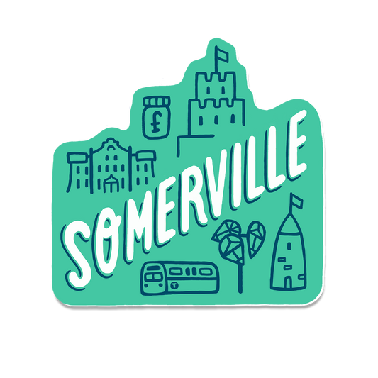 Somerville Vinyl Sticker