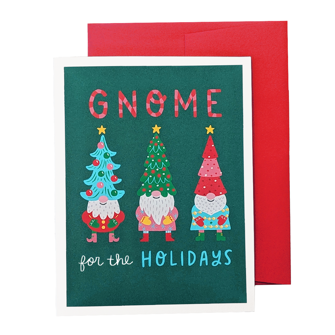 Gnome for the Holidays Holiday Card
